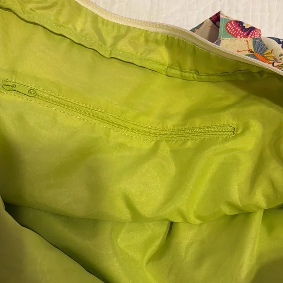 Lily Zen by Lily Bloom Butterfly Twister Morgan Weekender Bag. - Picture 8 of 13